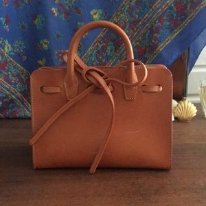 Mansur Gavriel Mini Mini Sun Bag Camello